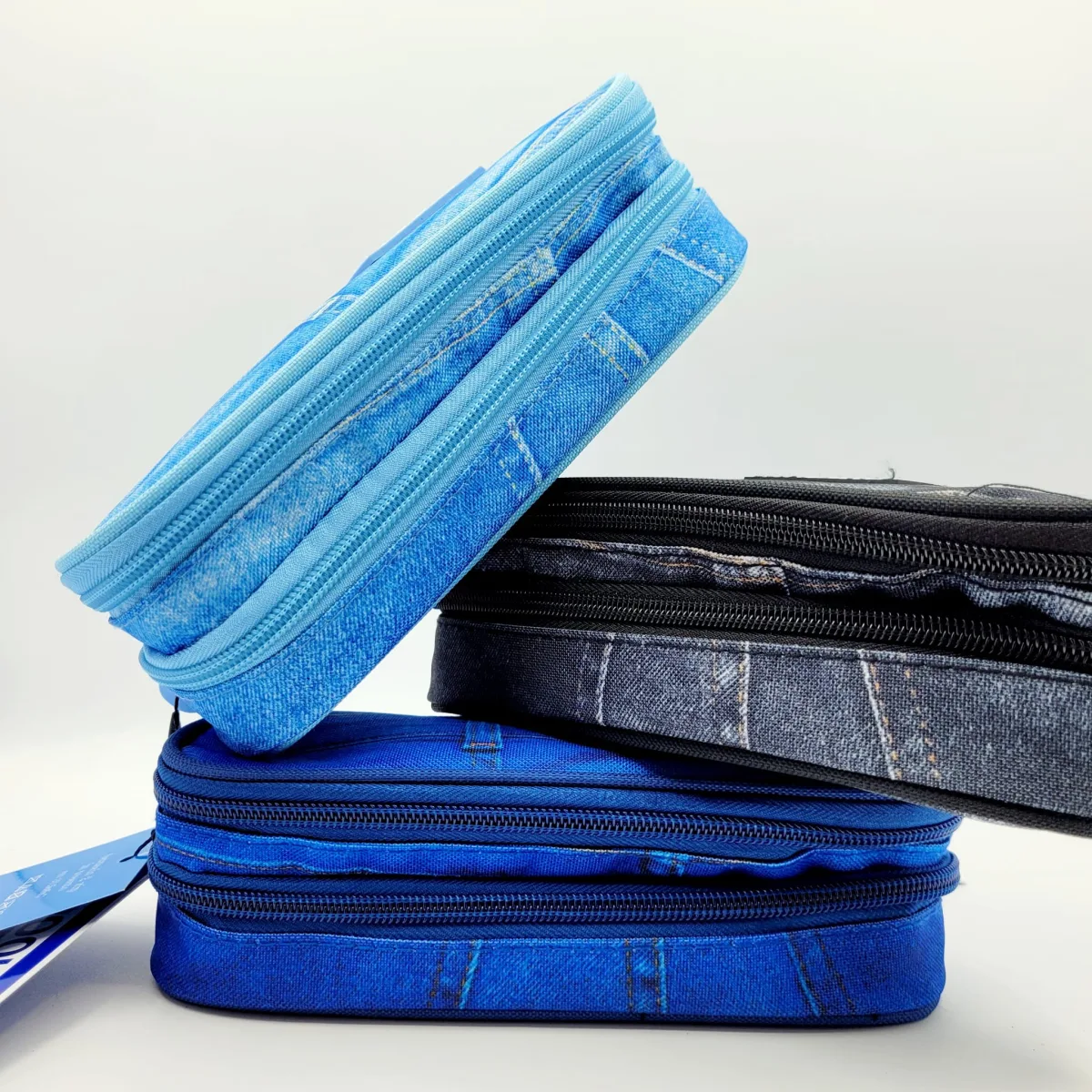 Astuccio Oval 2 Zip Jeans