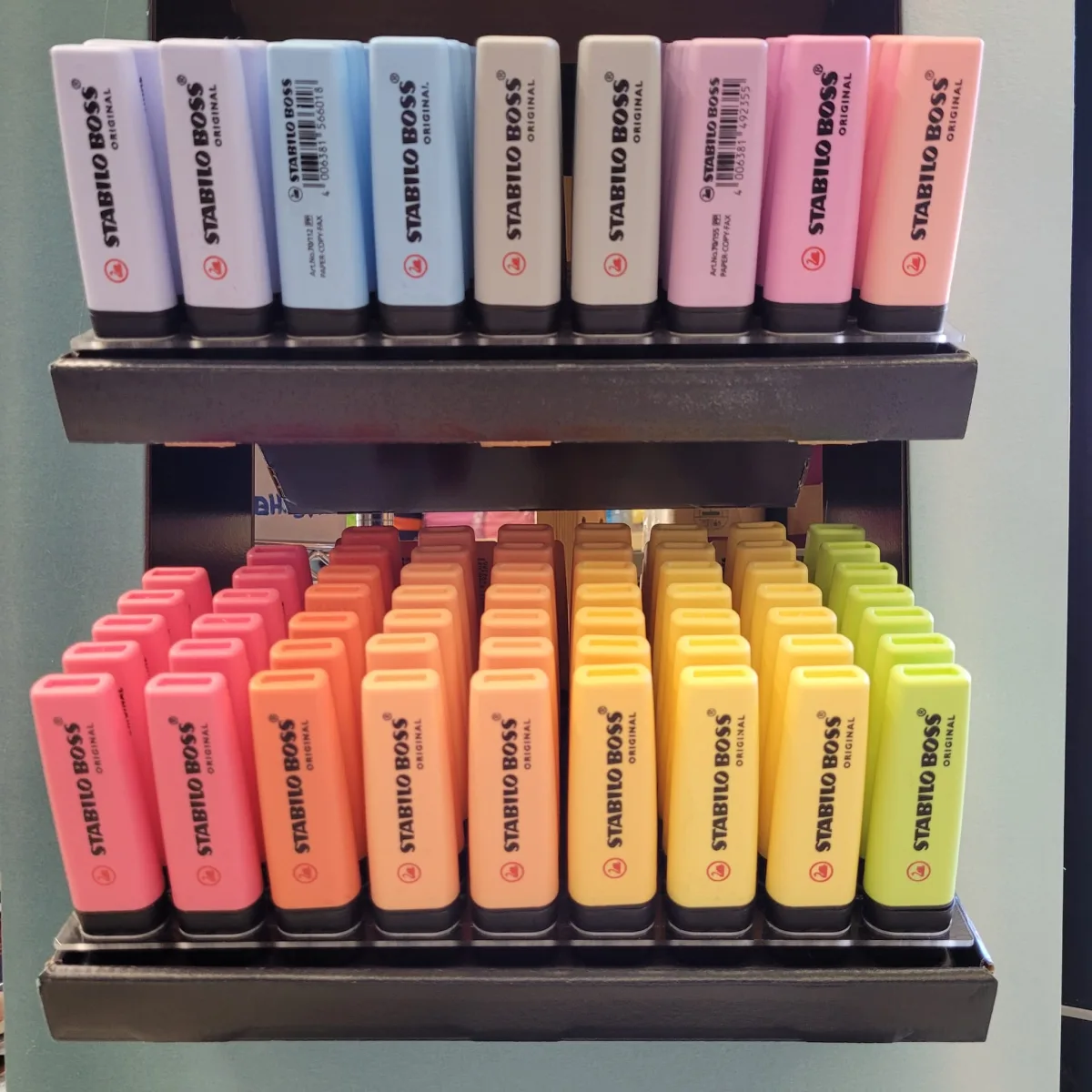 Evidenziatori Stabilo Boss Colori Tenui
