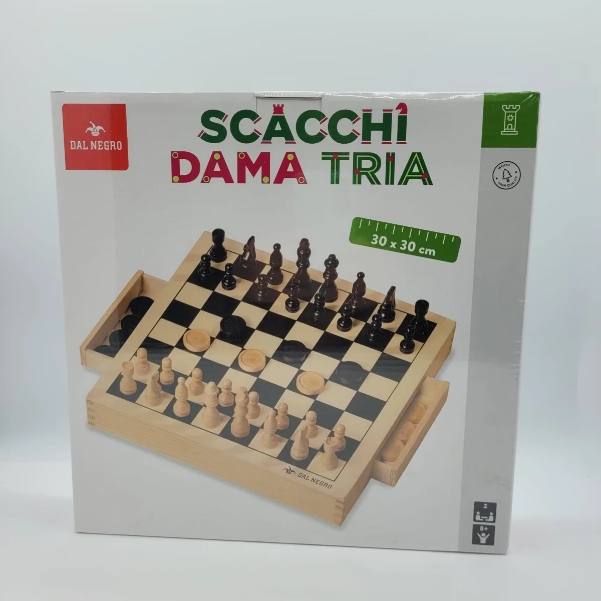 Scacchi – Dama – Tria